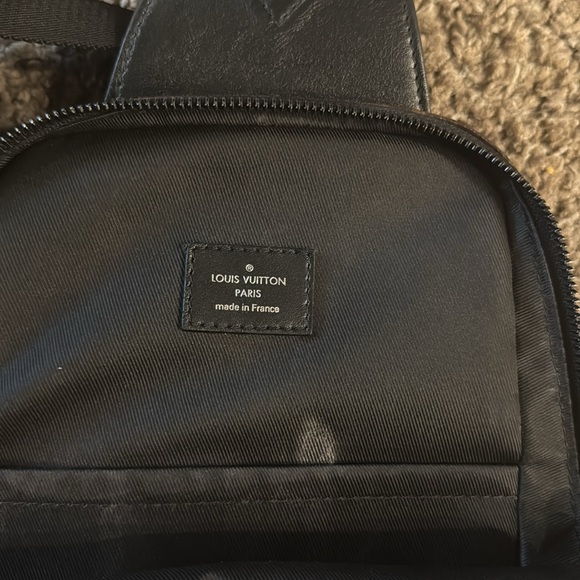 Louis Vuitton Macassar Sling Bag, Louis Vuitton item number M45897. - Picture 3 of 6